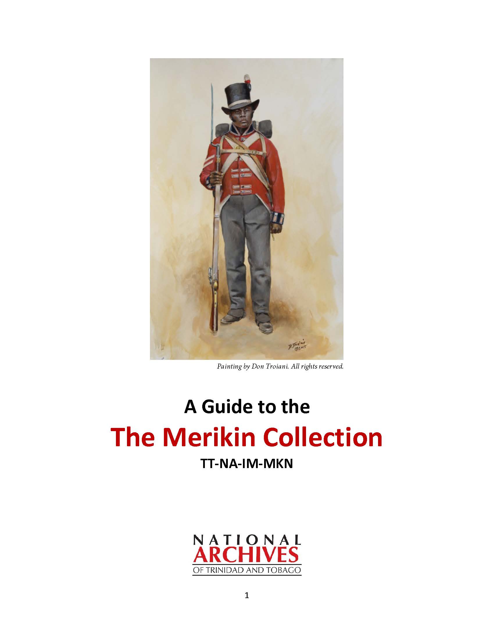 Guide to Merikin Collection